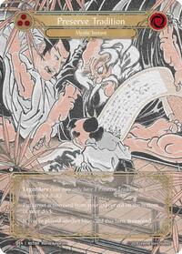 Preserve Tradition // Inner Chi (Marvel) Cold Foil