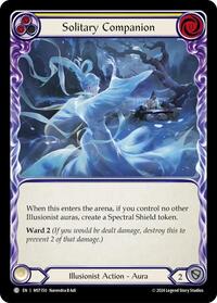 Solitary Companion (Yellow) Rainbow Foil