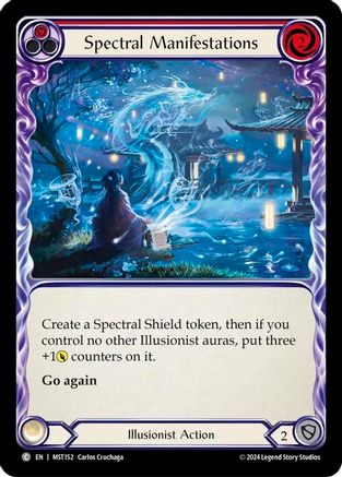 Spectral Manifestations (Red) (MST152) - Part the Mistveil Rainbow Foil
