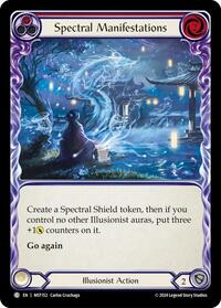 Spectral Manifestations (Red) Rainbow Foil