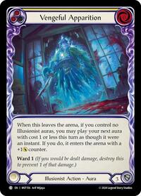 Vengeful Apparition (Yellow) Rainbow Foil