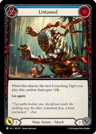 Untamed (Blue) (MST187) - Part the Mistveil