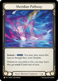Meridian Pathway Rainbow Foil