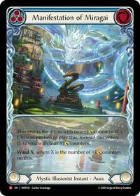 Manifestation of Miragai (Extended Art) Rainbow Foil