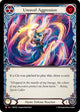 Unravel Aggression (MST078)  Rainbow Foil