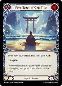 First Tenet of Chi: Tide Rainbow Foil