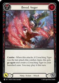 Breed Anger (Red) Rainbow Foil