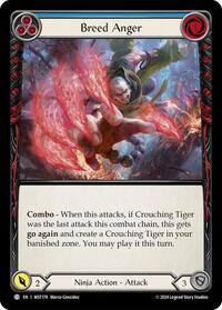 Breed Anger (Blue) Rainbow Foil