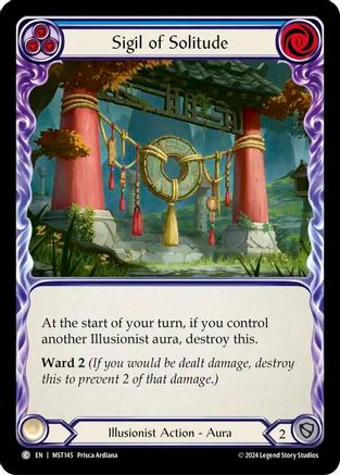 Sigil of Solitude (Blue) (MST145) - Part the Mistveil