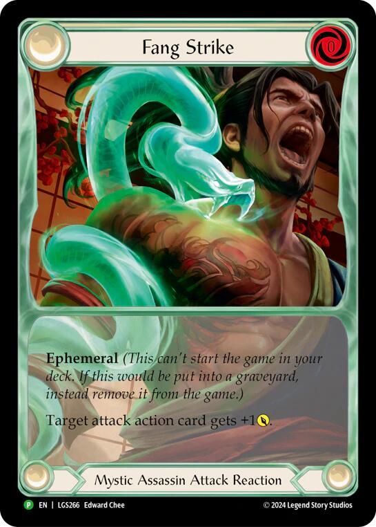 Fang Strike Rainbow Foil Promo