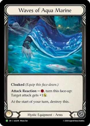 Waves of Aqua Marine - LGS276 (LGS276) - Flesh and Blood: Promo Cards Rainbow Foil