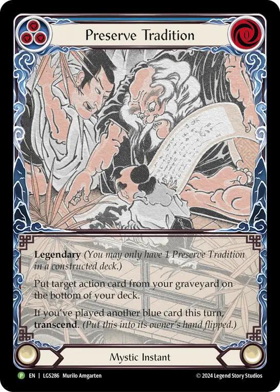 Preserve Tradition // Inner Chi Rainbow Foil Promo