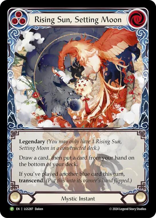 Rising Sun, Setting Moon // Inner Chi Rainbow Foil Promo