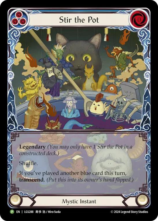 Stir the Pot // Inner Chi Rainbow Foil Promo
