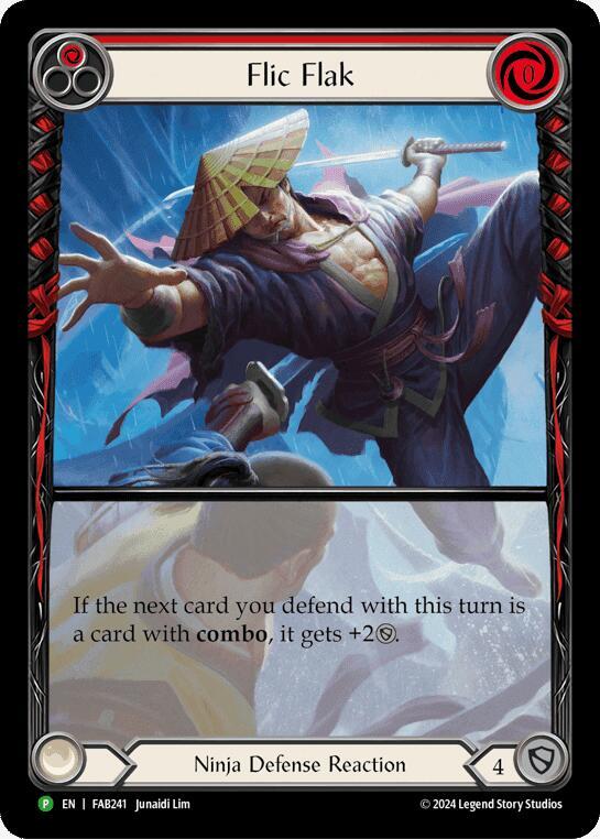 Flic Flak (Red Rainbow Foil Promo