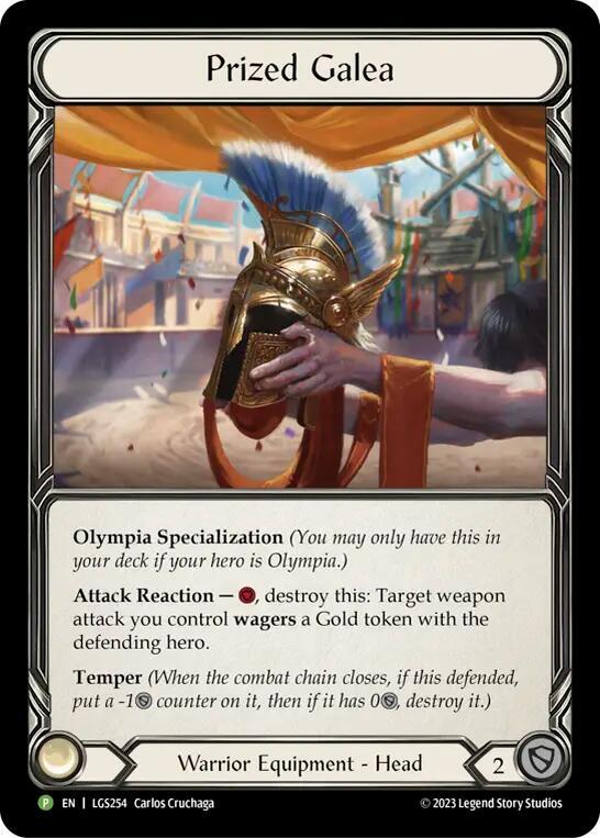 Prized Galea Cold Foil Promo