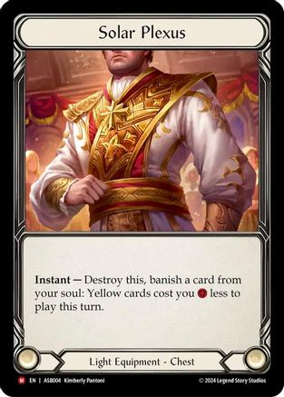 Solar Plexus (ASB004) - Armory Deck: Boltyn Rainbow Foil