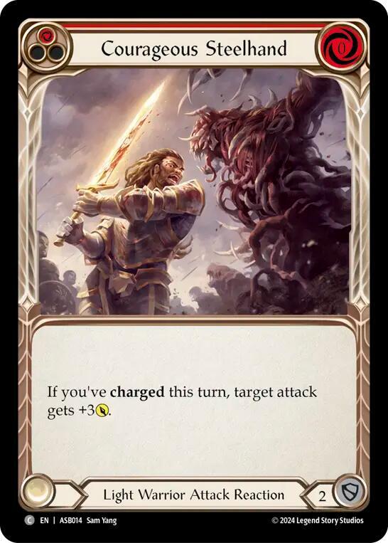 Courageous Steelhand (Red) Armory Deck