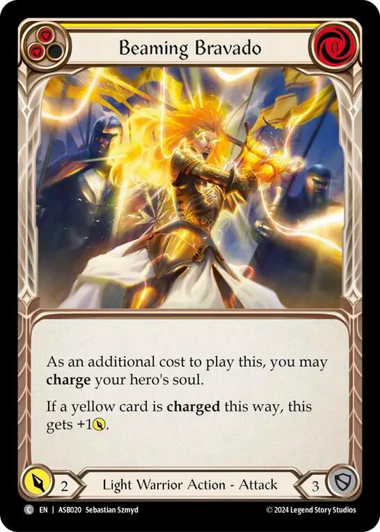 Beaming Bravado (Yellow) Armory Deck