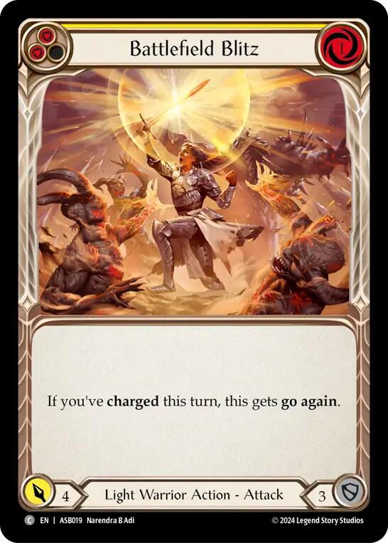 Battlefield Blitz (Yellow) Armory Deck