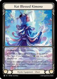 Koi Blessed Kimono (Extended Art) Cold Foil
