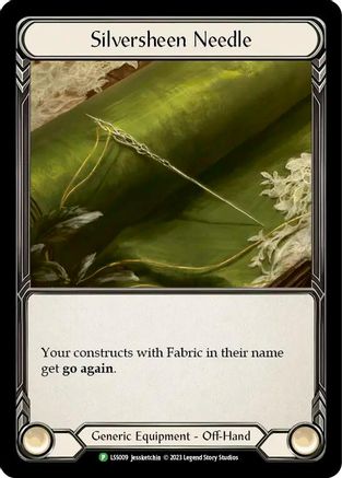 Silversheen Needle - LSS009 (LSS009) - Flesh and Blood: Promo Cards Cold Foil
