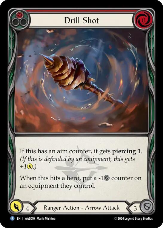 Drill Shot (Red) Armory Deck