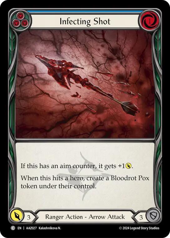Infecting Shot (Blue) Armory Deck