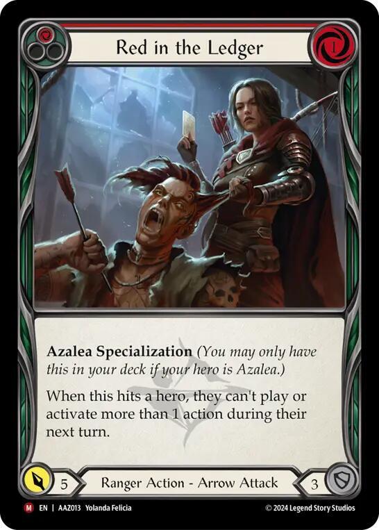 Red in the Ledger Armory Deck