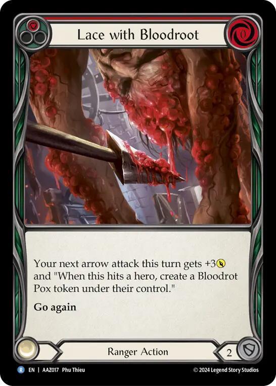 Lace with Bloodrot Armory Deck