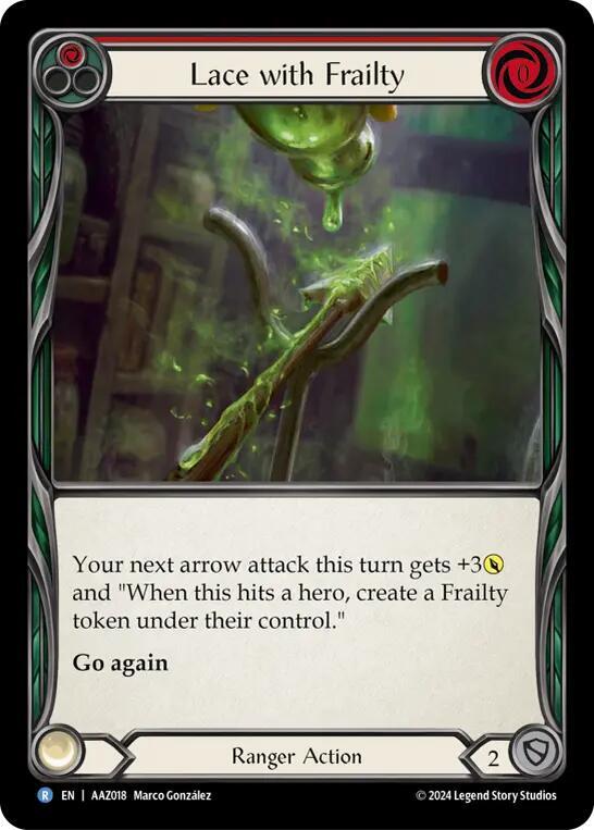 Lace with Frailty Armory Deck