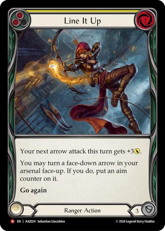 Line It Up Rainbow Foil Armory Deck