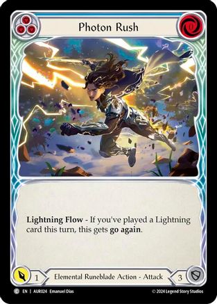Photon Rush (Blue) (AUR024) - 1st Strike