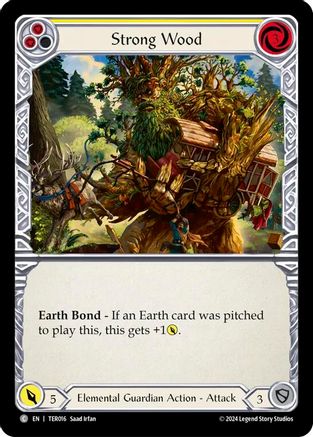 Strong Wood (Yellow) (TER016) - 1st Strike