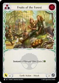 Fruits of the Forest (Yellow) Rainbow Foil