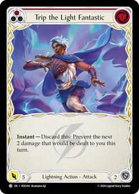 Trip the Light Fantastic (Red) Rainbow Foil