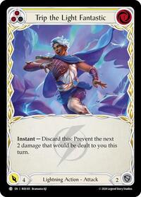 Trip the Light Fantastic (Yellow) Rainbow Foil