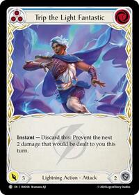 Trip the Light Fantastic (Blue) Rainbow Foil