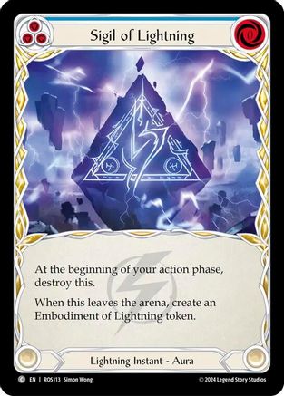 Sigil of Lightning (ROS113) - Rosetta