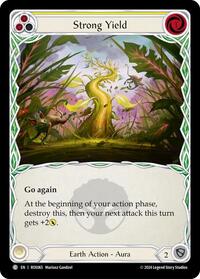 Strong Yield (Yellow) Rainbow Foil