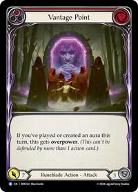 Vantage Point (Red) Rainbow Foil