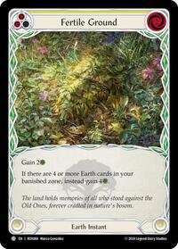 Fertile Ground (Yellow) Rainbow Foil