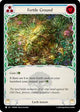 Fertile Ground (Blue) (ROS069)  Rainbow Foil