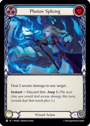 Photon Splicing (Blue) (ROS206) - Rosetta Rainbow Foil