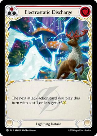 Electrostatic Discharge (Red) (ARA018) - Blitz Deck: Rosetta - Aurora