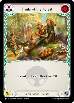 Fruits of the Forest (Red) (FLR008) - Blitz Deck: Rosetta - Florian