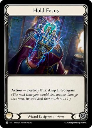 Hold Focus (OSC005) - Blitz Deck: Rosetta - Oscilio