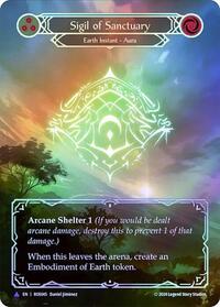 Sigil of Sanctuary (Marvel) Cold Foil