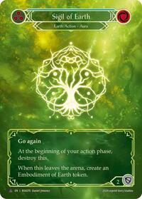Sigil of Earth (Marvel) Cold Foil
