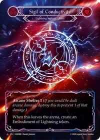 Sigil of Conductivity (Marvel) Cold Foil